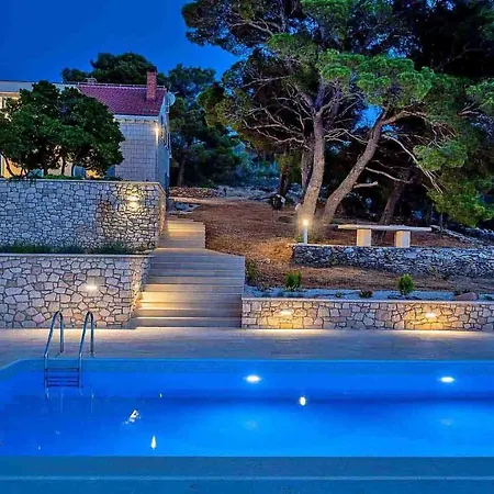 A Gorgeous On A Private On The Island Brac Villa Pucisca